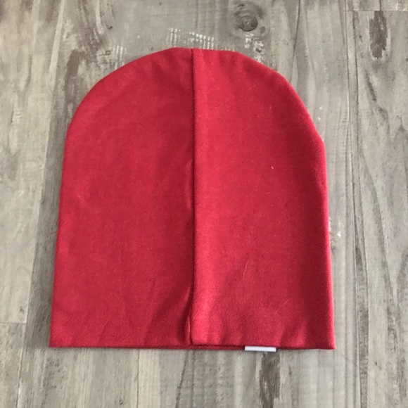 BAPE Kids Logo Beanie (Red) - Picture 2 of 4
